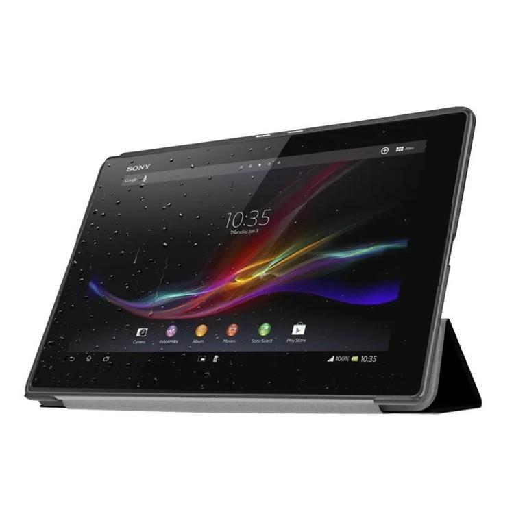 【超薄三折】磁扣 支架 休眠 Sony Xperia Z4 Tablet SGP771 712 皮套 保護套 保護殼-細節圖6