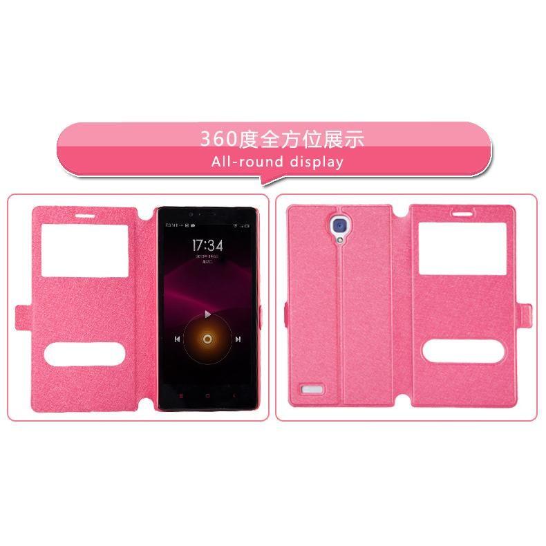 【免翻蓋接聽】三星 Galaxy Note2 N7100 手機套 保護套 皮套 手機殼 保護殼 雙視窗 支架 磁扣 皮套-細節圖5