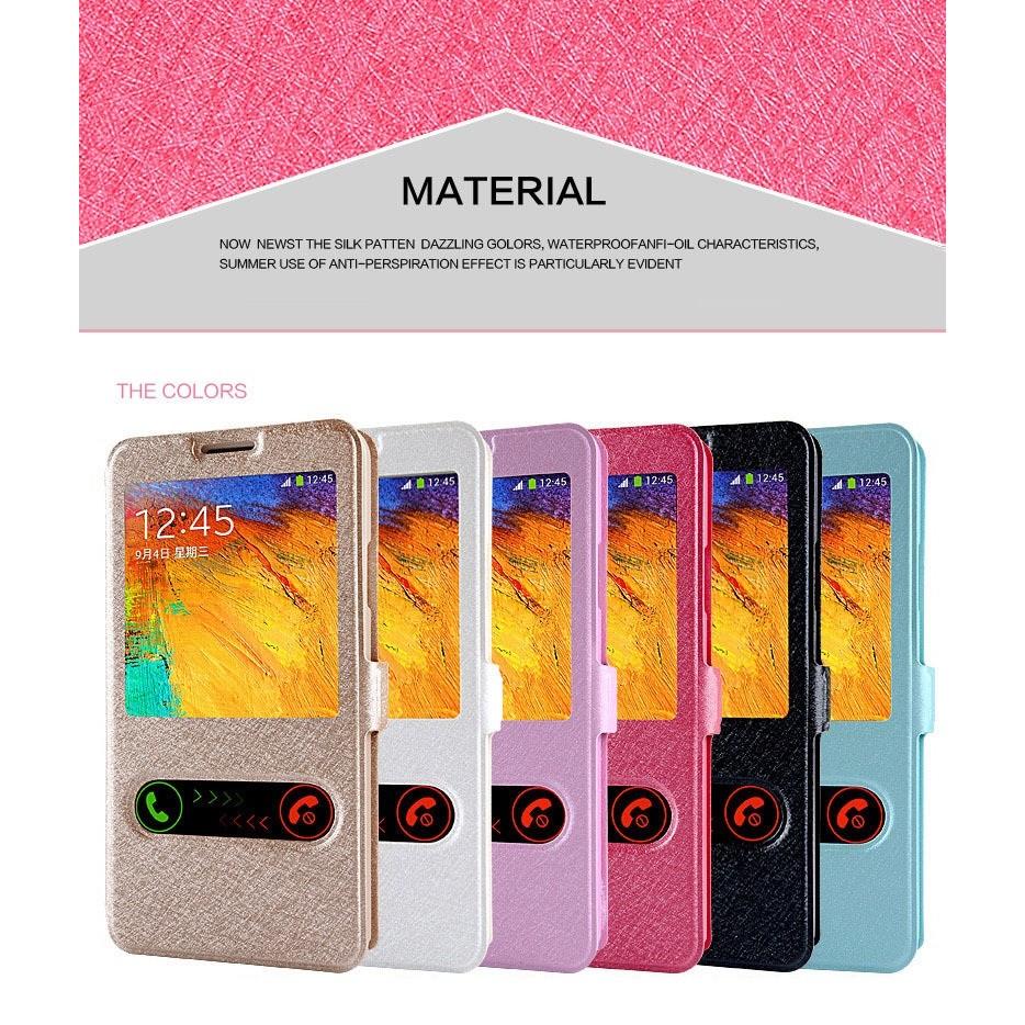 【免翻蓋接聽】三星 Galaxy Note2 N7100 手機套 保護套 皮套 手機殼 保護殼 雙視窗 支架 磁扣 皮套-細節圖6