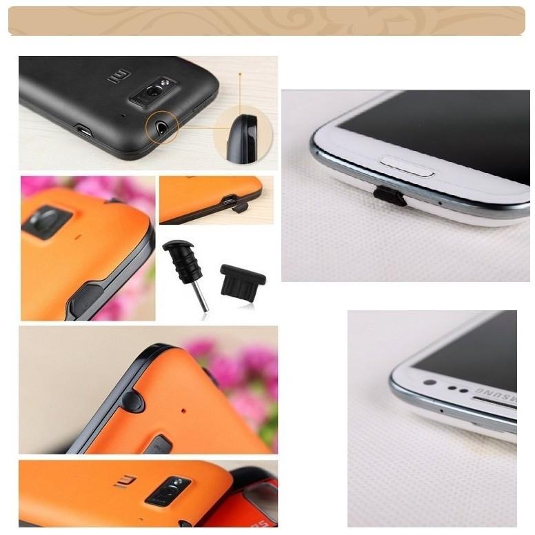 Android 安卓 手機 防塵塞 防塵套 卡針 耳機孔塞 三星 Micro USB 3.5mm 接口-細節圖3