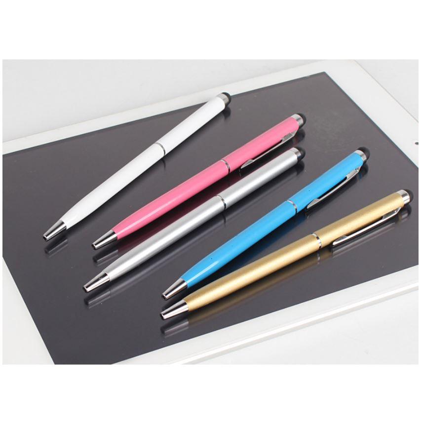 【兩用筆】適用 iPad 平板 手機 兩用 鋼琴烤漆 觸控筆 金屬 旋轉式 原子筆 三星 手寫筆 手機 平板 電容式-細節圖7