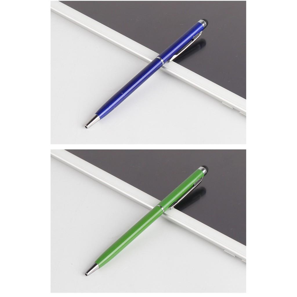 【兩用筆】適用 iPad 平板 手機 兩用 鋼琴烤漆 觸控筆 金屬 旋轉式 原子筆 三星 手寫筆 手機 平板 電容式-細節圖9