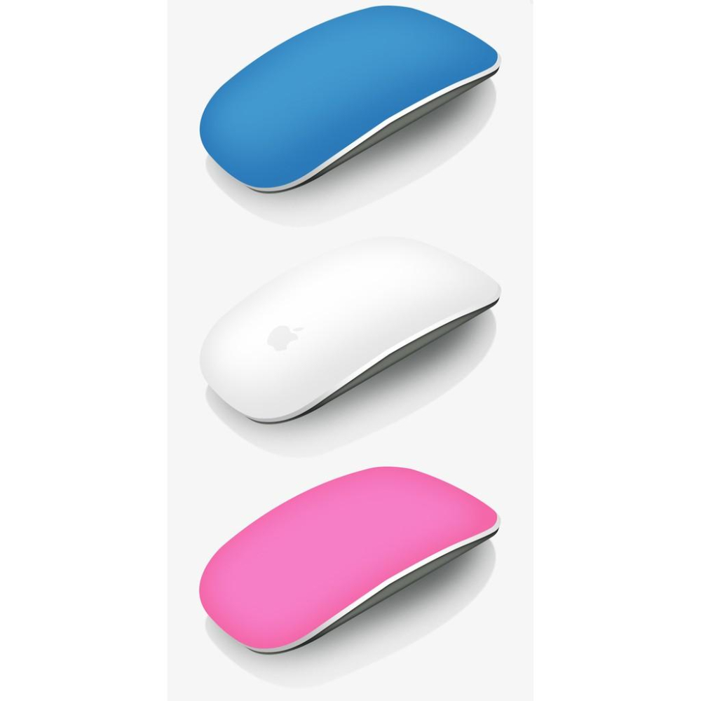 【簡單易貼】蘋果 Macbook Magic Mouse 1 2 質感 滑鼠 貼膜 防刮 矽膠膜 鼠標膜 保護貼 滑鼠貼-細節圖8