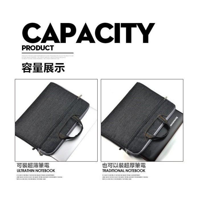 【手提電腦包】13吋 適用 微軟 Surface Pro 3 4 Pro 5 6 置入主機+鍵盤 防震包 筆電 保護套-細節圖2