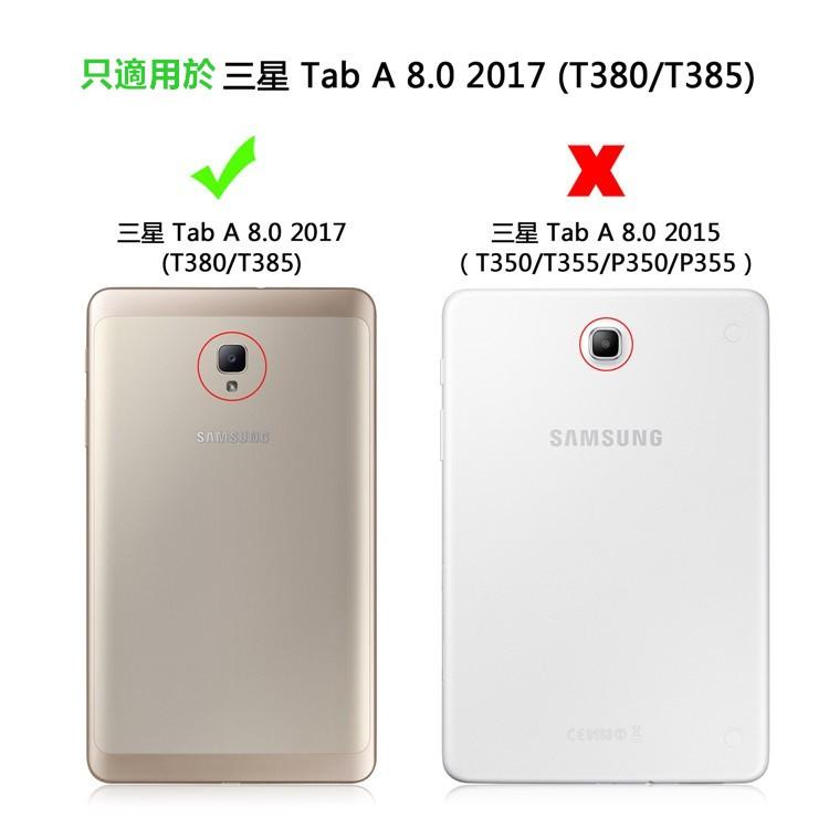 【超薄三折】適用 三星 Tab A 8.0 2017 2019 T290 T385 支架 磁扣 保護套 保護殼 皮套-細節圖2