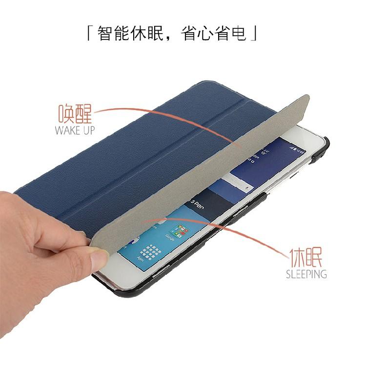 【超薄三折】適用 三星 Tab A 8.0 2017 2019 T290 T385 支架 磁扣 保護套 保護殼 皮套-細節圖4