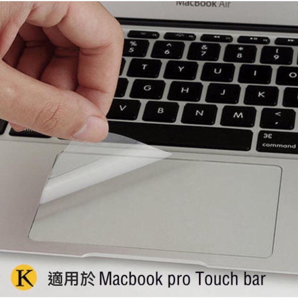 【透明觸控膜】適用 蘋果 MacBook Air 13 Pro 13 16 M1 2021 觸控板 保護膜 貼膜-細節圖3