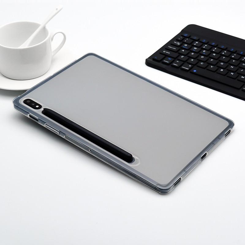 【透明包邊】適用 三星 Tab S7 S7+ T870 T970 清水套 TPU 保護殼 保護套 軟殼 背蓋 防摔-細節圖3
