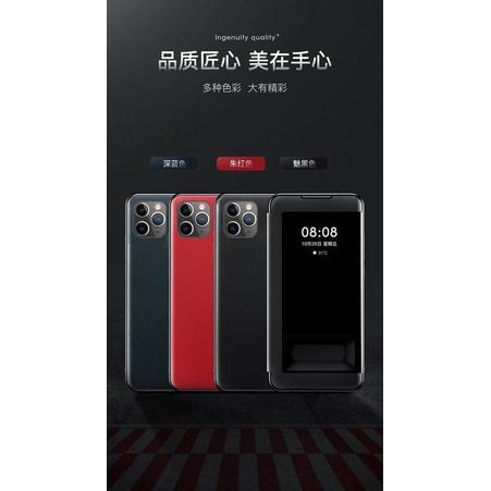 【免翻蓋接聽】適用 蘋果 iPhone 11 Pro Max iPhone11 支架 磁扣 保護套 皮套 手機 保護殼-細節圖6