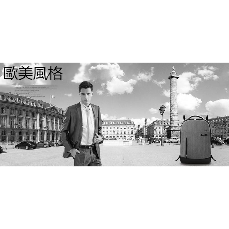 14-17吋 筆電背包 雙肩背包 後背包 書包 旅行包 電腦包 內膽包 筆記型電腦包 平板電腦包 雙肩包-細節圖8