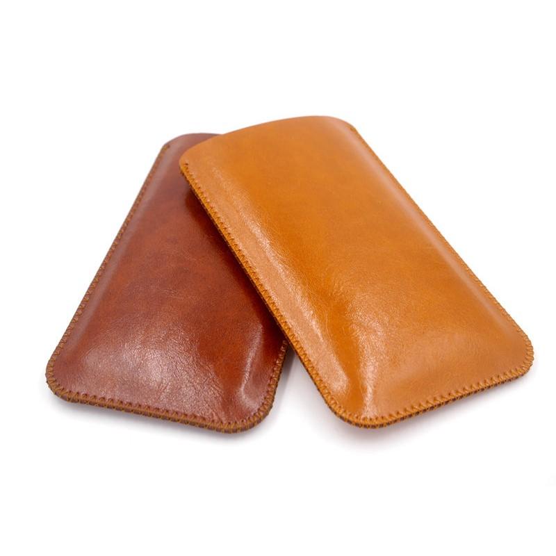 【瘋馬皮革】極輕 耐用 三星 Note8 Note9 A71 收納包 皮套 保護套 保護殼 直插套 內膽包-細節圖2