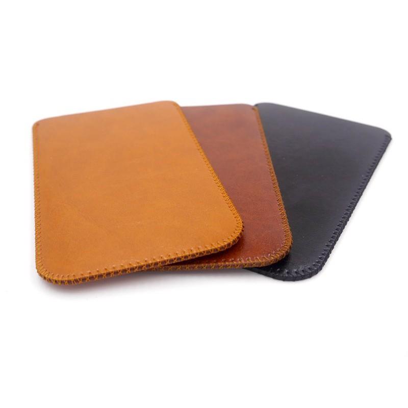 【瘋馬皮革】極輕 耐用 三星 Note8 Note9 A71 收納包 皮套 保護套 保護殼 直插套 內膽包-細節圖5