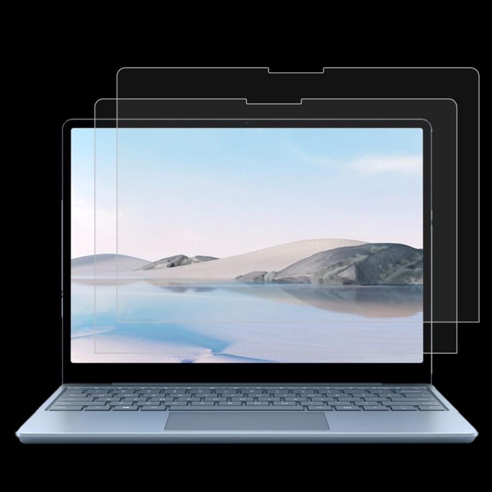【高透防指紋】適用 微軟 Surface Laptop Go 1 2 Go2 鋼化玻璃貼 貼膜 保護膜 9H 螢幕保護貼-細節圖2