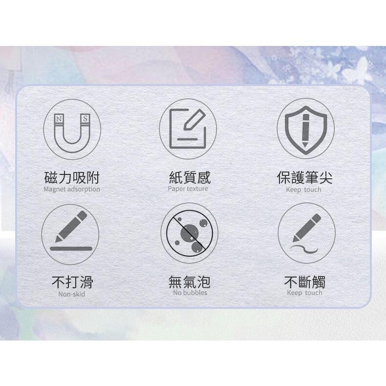 【磁吸式類紙膜】可拆卸 適用 iPad mini 6 iPad 5 10.2 12.9霧面 類紙膜 螢幕保護貼 保護膜-細節圖6