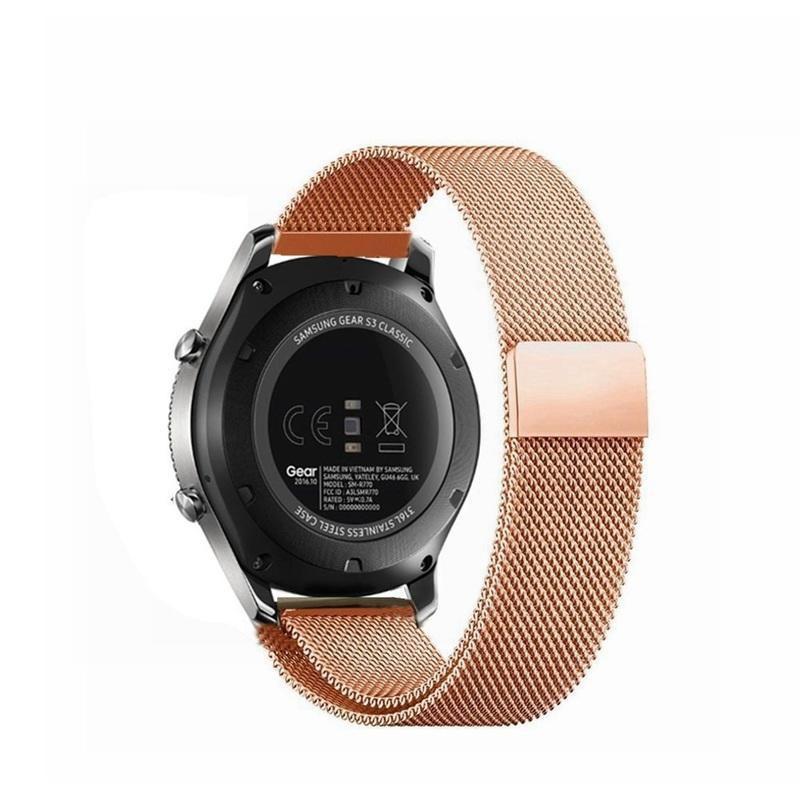 【義大利精鋼編織系列】GARMIN Forerunner 645 米蘭尼斯 精緻不銹鋼 時尚 米蘭錶帶 表帶 手錶帶-細節圖9