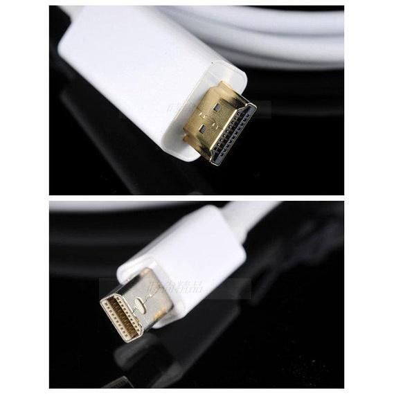 【3米】適用 MacBook Air Mini DisplayPort 對 HDMI 轉接器 DP 對 HDMI 公-細節圖2