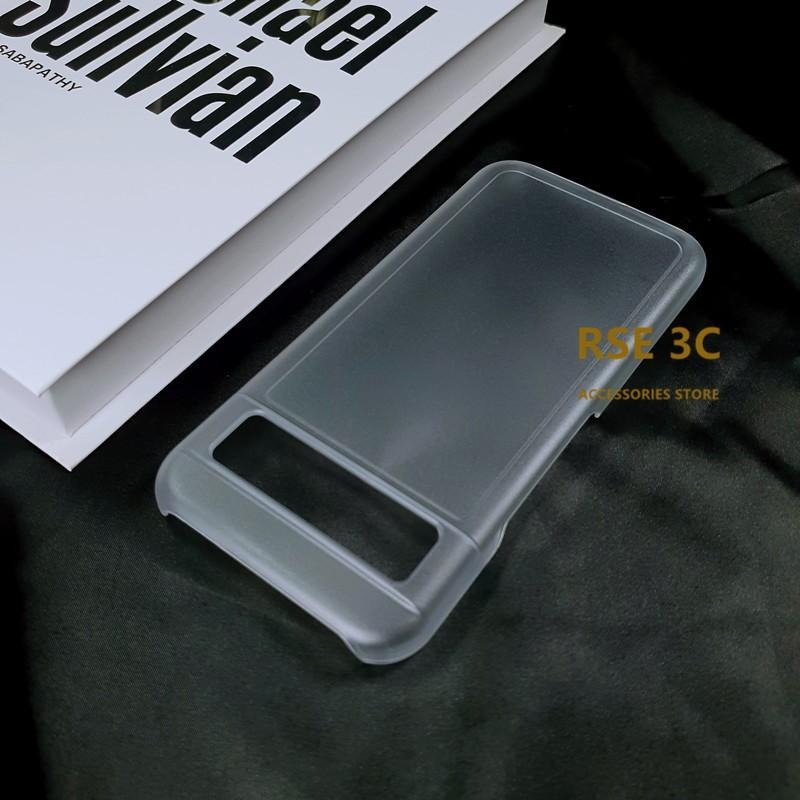 【磨砂水晶殼】防指紋 適用 Google Pixel 8a 8 Pro Pixel8 半透明 PC 硬殼 手機殼 保護殼-細節圖3