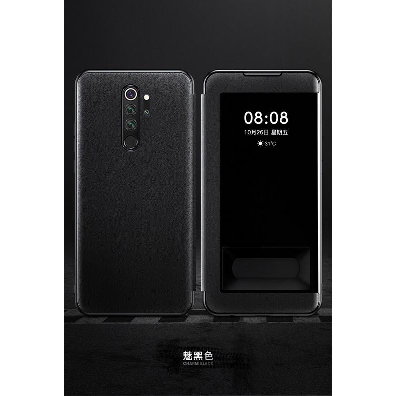 【直接接聽】適用 小米9T Pro 紅米K20 Pro K30 紅米k40 免翻蓋接聽 皮套 保護套 殼 手機套 軟殼-細節圖3