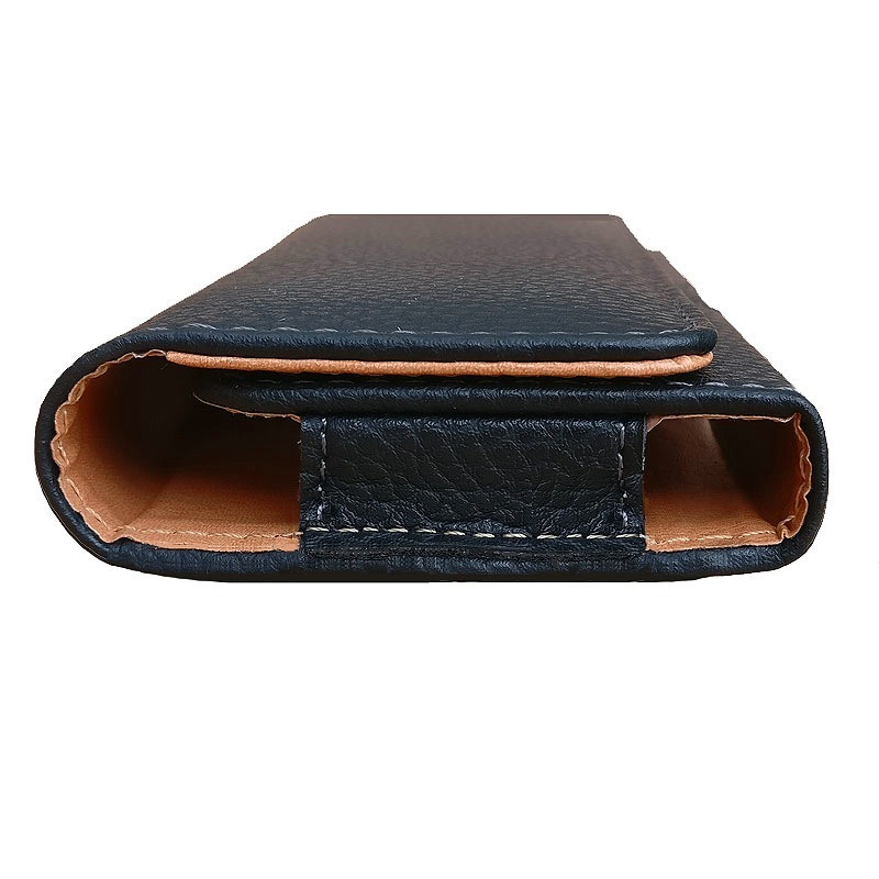 【腰間橫式皮套】適用 iPhone 13 Pro Max 12 13 mini 手機套 保護套 腰掛 掛腰 磁扣-細節圖4