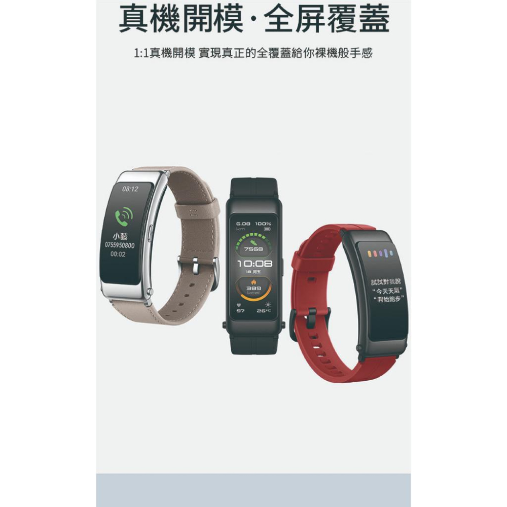 【防爆滿版軟膜】適用 小米手環7 小米手環 7 PRO 抗藍光 高清高透 手錶膜 螢幕 保護貼 保護膜 TPU 貼膜-細節圖6
