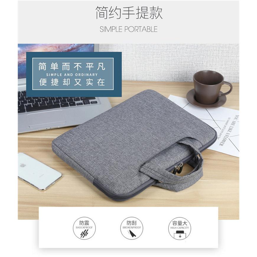 【時尚電腦包-防震版】13吋 適用 蘋果 iPad Pro 12.9 吋 2015 - 2022 筆電包 保護套 內膽包-細節圖3