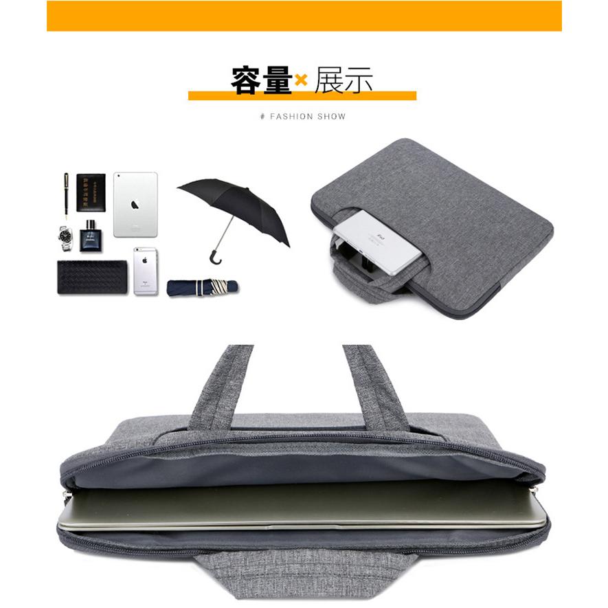 【時尚電腦包-防震版】13吋 適用 蘋果 iPad Pro 12.9 吋 2015 - 2022 筆電包 保護套 內膽包-細節圖5