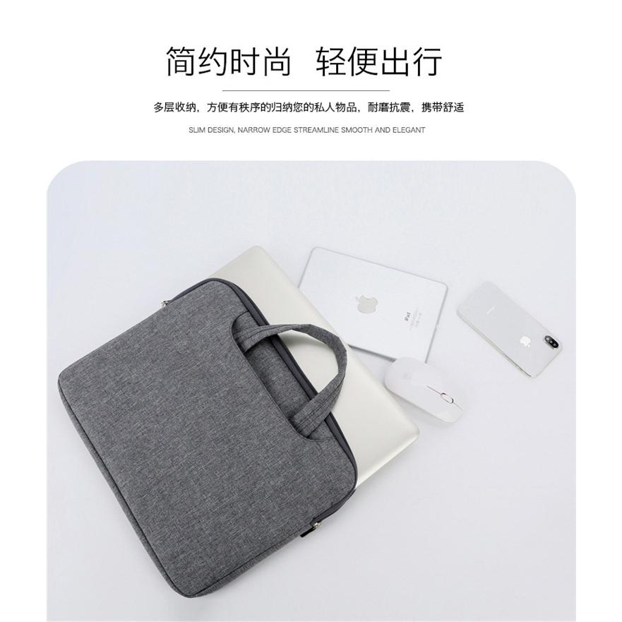 【時尚電腦包-防震版】13吋 適用 蘋果 iPad Pro 12.9 吋 2015 - 2022 筆電包 保護套 內膽包-細節圖8