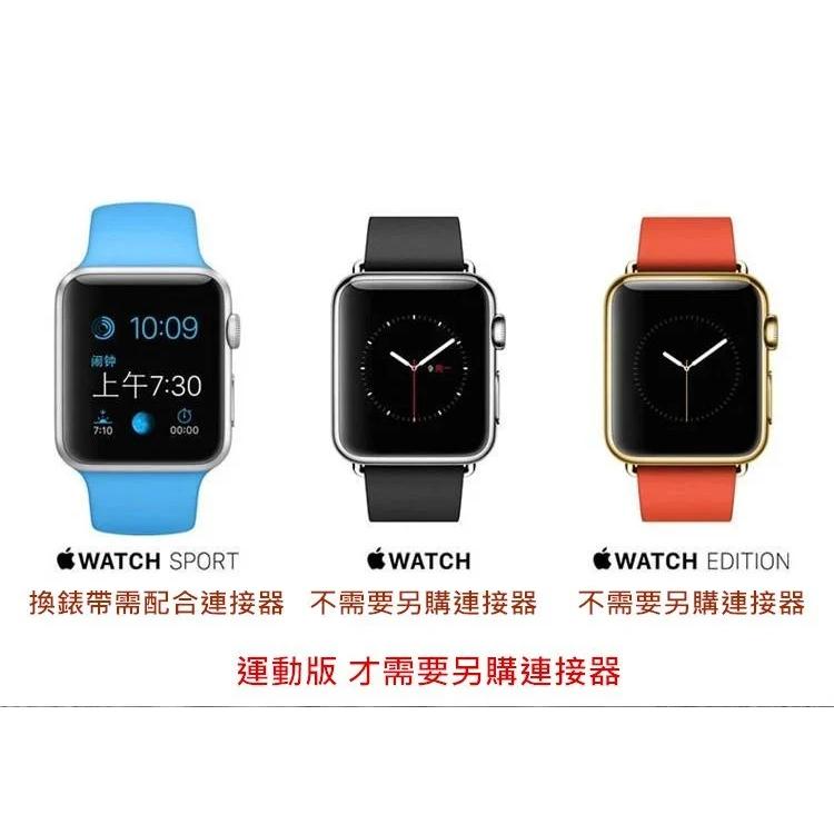 【七色可選】APPLE WATCH IWATCH 38mm 42mm 真皮錶帶 表帶 APPLE WATCH表帶-細節圖8