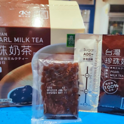 珍珠奶茶 歐可茶葉 即泡即喝 單包 一包78公克 1盒5包 台灣珍珠奶茶 紐西蘭奶粉 無奶精
