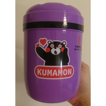 [全新] 熊本熊 KUMAMON 冷熱兩用壺 紅色 紫色-規格圖7
