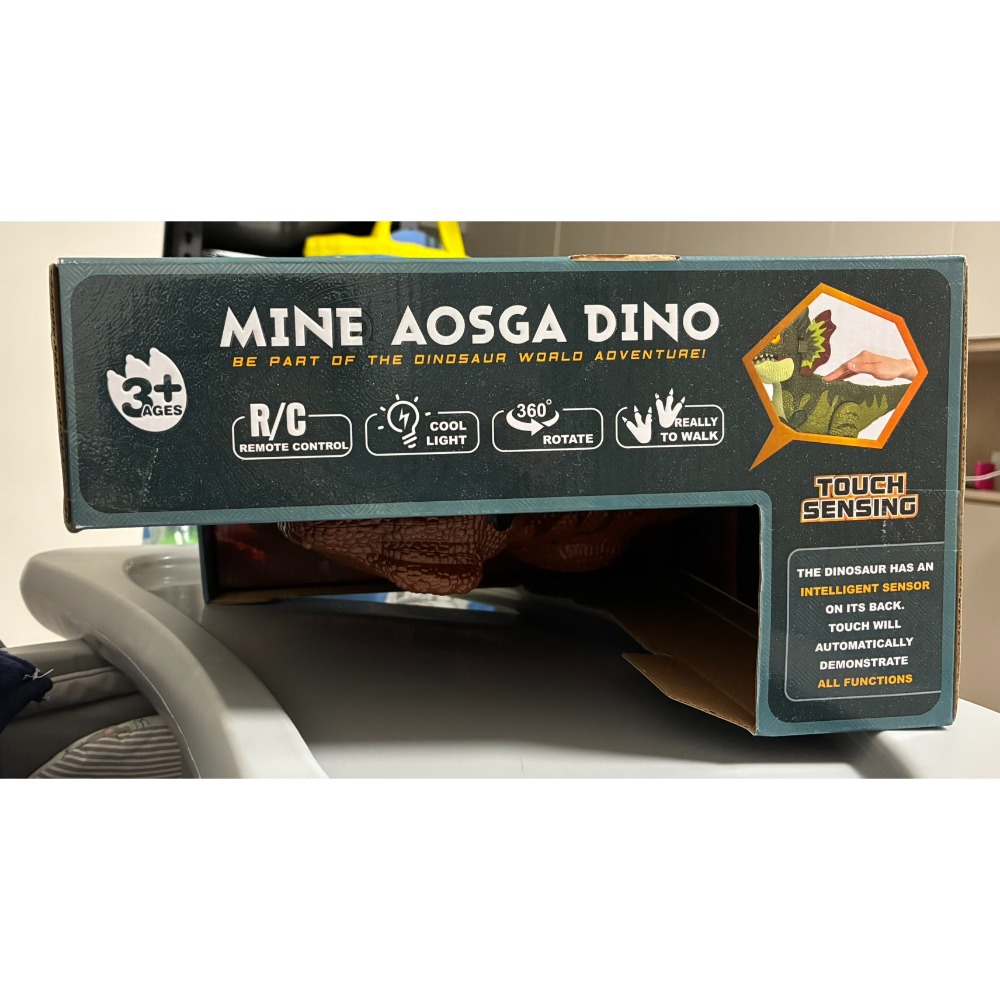 [全新] AOSGA DINO噴霧遙控跳舞恐龍-細節圖3