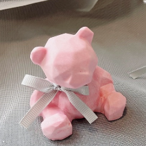 北歐幾何熊擴香石❤擴香石-3D幾何熊❤香氛小物、婚禮小物、療癒小物、聖誕交換禮物、生日禮物、畢業禮物、拍攝道具-細節圖4
