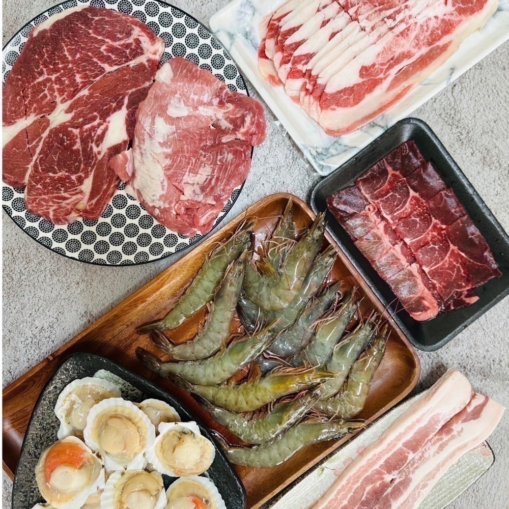 享島鮮物｜2025中秋烤肉BBQ烤肉套組牛豬雞海鮮海陸空套組-細節圖3