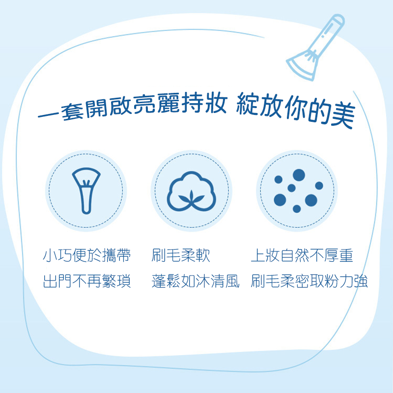 全館免運✨天天出貨 刷具 6支迷你便攜刷具組 旅遊刷具組 攜帶刷具組 刷具组合 化妝刷套組 蜜粉刷 腮紅刷 眼影刷-細節圖9