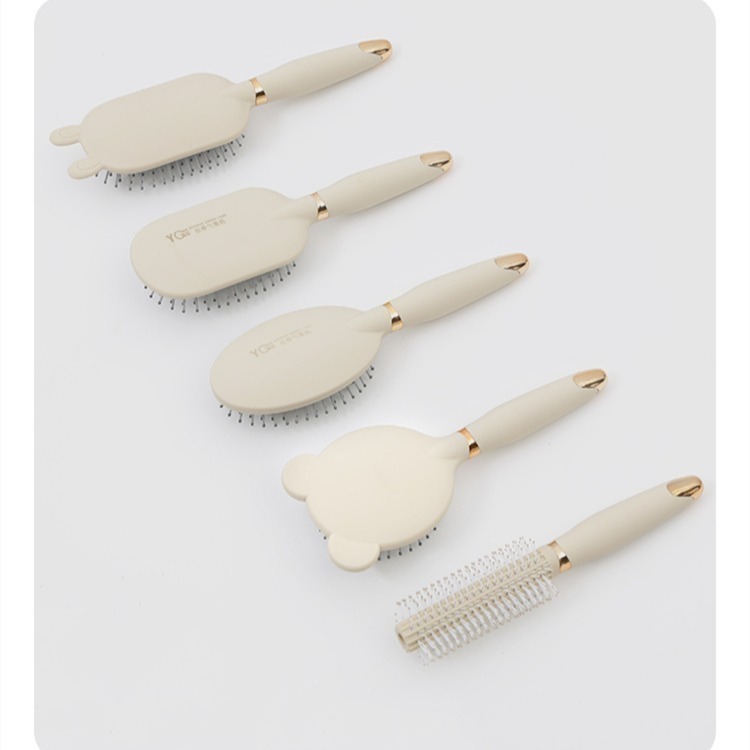 現貨 台灣 ✨ 氣墊按摩梳 可愛造型 小紅書同款 熊耳氣墊梳 兔耳氣墊梳 梳子 按摩梳 頭皮按摩梳 圓梳 A1012-細節圖2