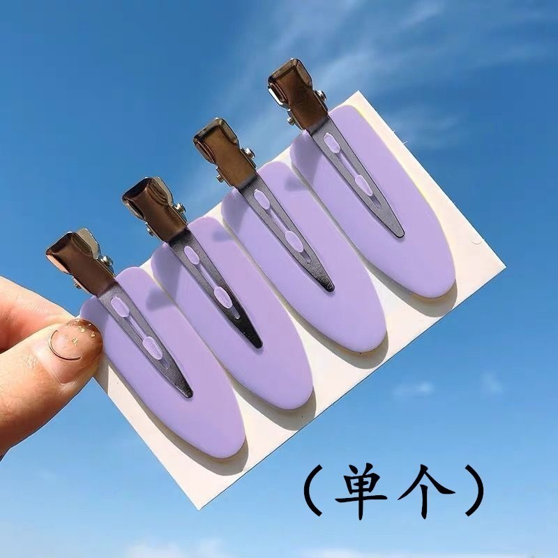 全館免運✨現貨 多巴胺無壓痕髮夾 小紅書同款 髮夾 髮飾 歐陽娜娜同款 瀏海髮夾 無痕髮夾 百搭韓風 趙露思同款側邊夾-細節圖7