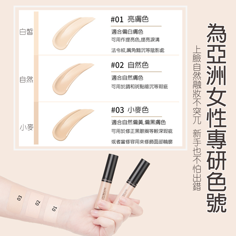 現貨 台灣 ✨ 健美創研遮瑕棒 遮瑕膏 彩妝 遮痘疤 遮蓋臉部 痘痘 斑紋 小資 遮瑕膏美妝 遮瑕彩妝乳 C0032-細節圖8
