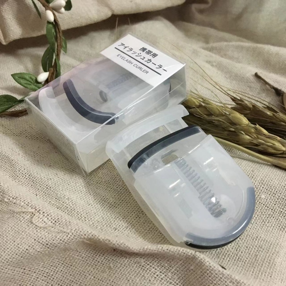 全館免運✨天天出貨 無印同款 睫毛夾 新型迷你便攜式睫毛夾 按壓式 卷翹持久睫毛 大眼神器 睫毛卷翹器 旅行用-細節圖3