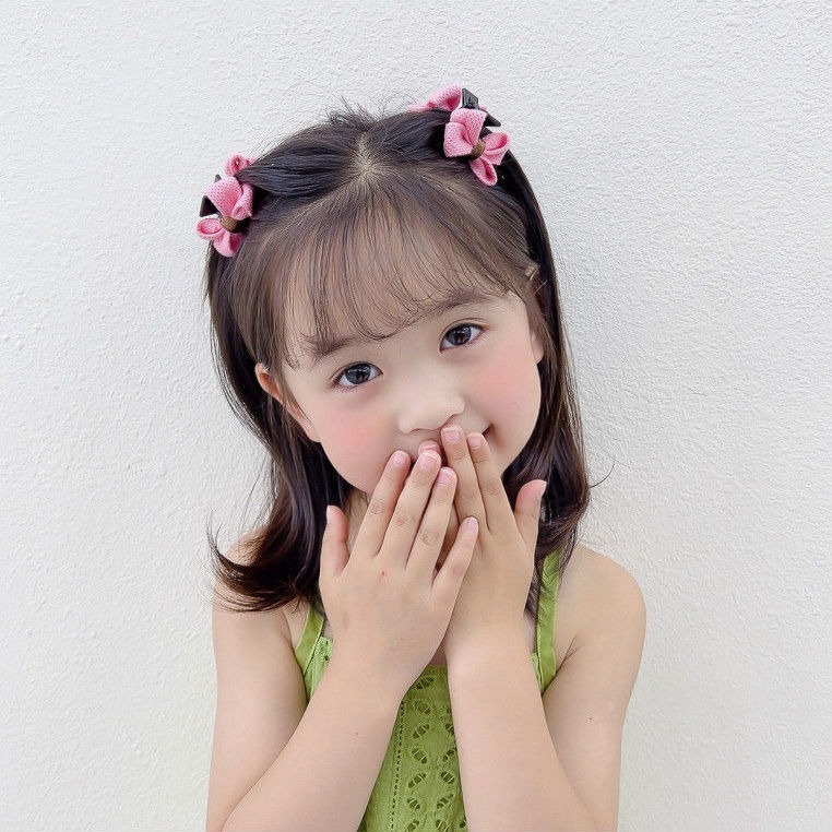 全館免運✨天天出貨 雙面蝴蝶結小抓夾 氣質甜美髮飾 頭飾 劉海神器 親子款碎髮髮夾 小鯊魚夾 小紅書同款-細節圖4