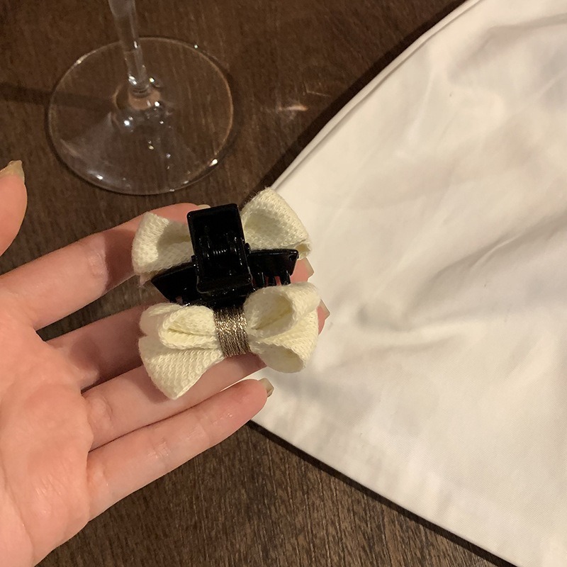 全館免運✨天天出貨 雙面蝴蝶結小抓夾 氣質甜美髮飾 頭飾 劉海神器 親子款碎髮髮夾 小鯊魚夾 小紅書同款-細節圖9