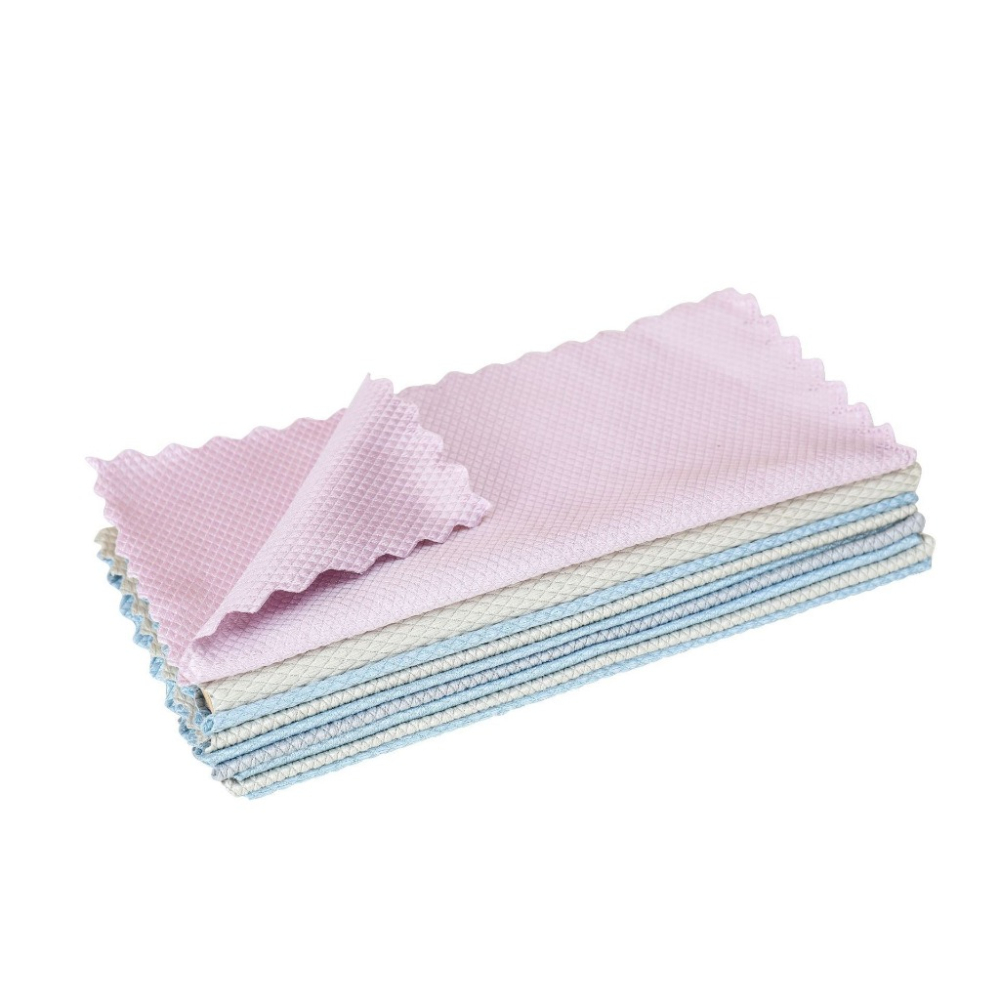 台灣出貨✨現貨 魚鱗抹布 車用抹布 無痕抹布 擦窗抹布 魚鱗布紋抹布 擦手 擦碗抹布 洗碗巾 超細纖維 玻璃抹布 抹布-細節圖10