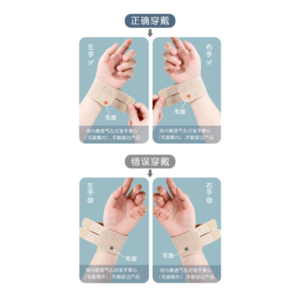 台灣出貨✨現貨 運動護腕 薄款 瑜伽 TFCC 腱鞘 護手腕套 護套 運動護具 彈力護腕 加壓支撐 加壓護腕 瑜珈護腕-細節圖9