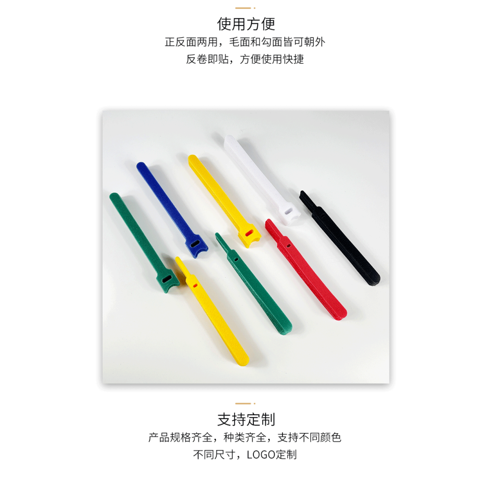 台灣出貨✨預購 束帶 理線帶 束帶 理線器 繞線器 集線器 T型理線帶 魔術氈 綁線帶 數據線收納 魔鬼氈束線帶 收納-細節圖7