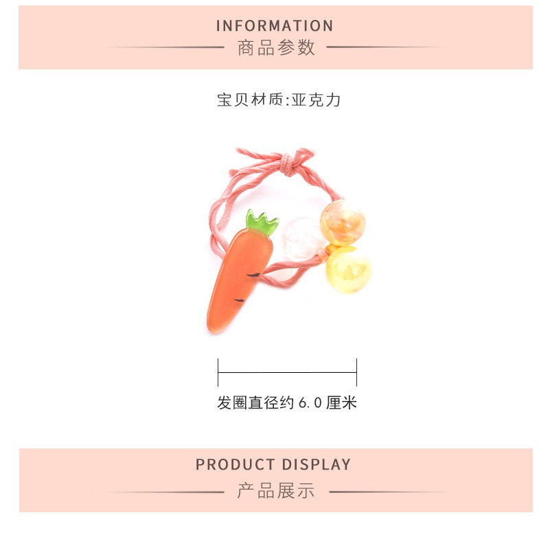 台灣出貨✨現貨 可愛水果髮圈 網紅ins 韓版 草莓髮圈 韓國橡皮筋 兒童甜美髮飾 多巴胺髮飾 小紅書同款 髮束 髮飾-細節圖2