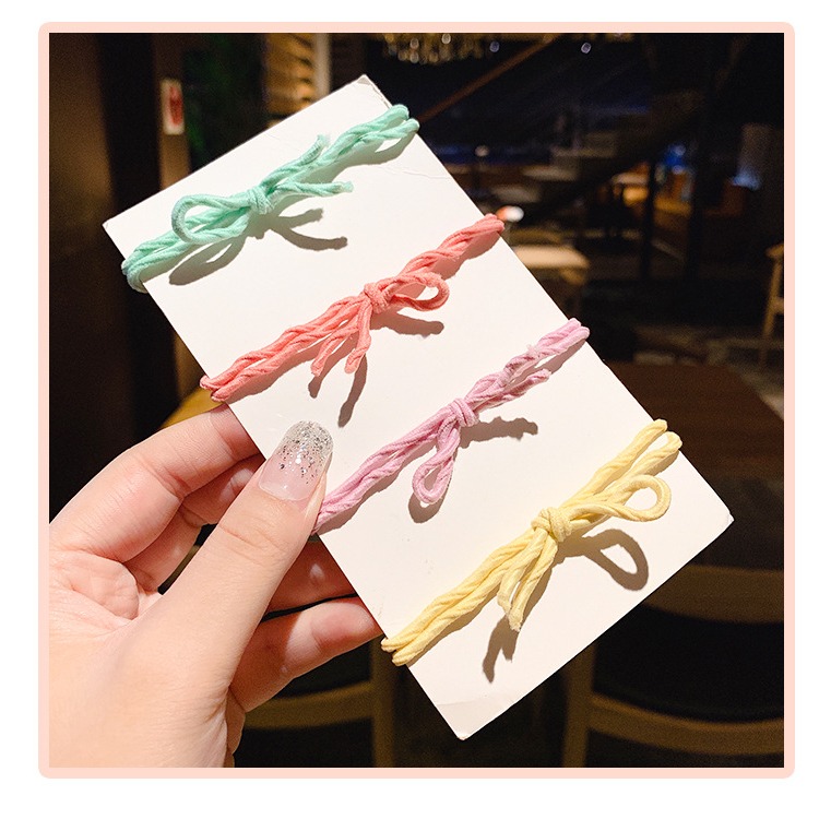 台灣出貨✨現貨 可愛水果髮圈 網紅ins 韓版 草莓髮圈 韓國橡皮筋 兒童甜美髮飾 多巴胺髮飾 小紅書同款 髮束 髮飾-細節圖4