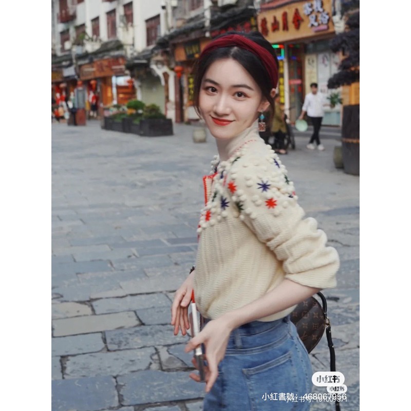 台灣出貨✨現貨 韓版時尚薄針織交叉髮帶 楊紫同款 洗臉帶簡約百搭清新 髮帶 髮箍 髮飾 高彈力不傷髮 小紅書同款 髮圈-細節圖3