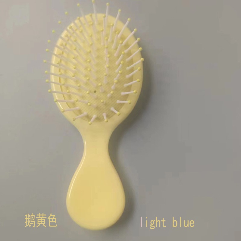 台灣出貨✨現貨 氣墊按摩梳 兒童氣墊梳 奶油膠梳子 馬卡龍氣墊按摩梳 順髮防靜電 攜帶方便 補妝梳 美髮梳 兒童DIY梳-細節圖2