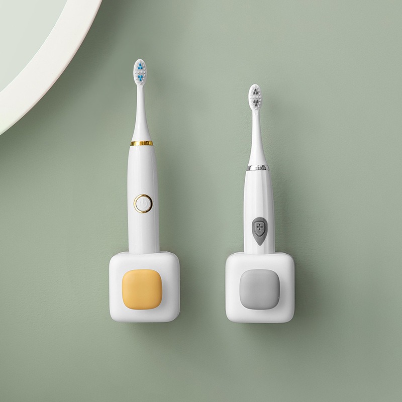 台灣出貨✨現貨 牙刷置物架 電動牙刷置物架 免打孔 家用速乾 壁掛支架 牙刷架掛鉤批發 牙刷架 免釘 不殘膠貼 無痕貼-細節圖10