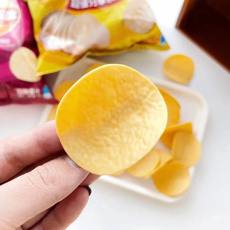 台灣出貨✨新款現貨 聖誕節 髮夾 仿真薯片髮夾 網紅創意搞怪髮飾 鴨嘴夾 洋芋片造型夾子 零食夾 照片手帳夾 零食密封夾-細節圖11