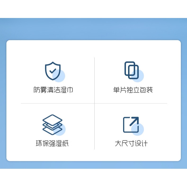現貨 台灣 ✨ 眼鏡防霧濕紙巾 鏡片防霧濕巾 眼鏡布 拭鏡布 鏡片擦拭布 眼鏡擦拭布 防霧濕巾 眼鏡防霧濕巾-細節圖2